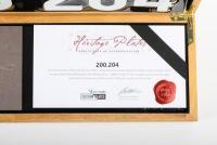 Six digit Victorian heritage enameled plates '200-204', sold with rights to display [Location: Cheltenham, VIC] - 3