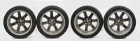 MASERATI GHIBLI: Five Maserati wheels believed to be suited to Maserati Ghibli (AM336) circa 1996. 8x17inch, Four with fitted tyres, one without - 2