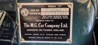 1953 MG TF [Location: Cheltenham, VIC] - 85