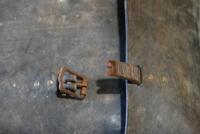 SADDLE BAGS: A pair of military-style saddle bags, possibly Harley-Davidson WLA [Location: Sydney] - 4