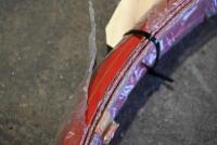 MUDGUARDS: A quantity of 3 NOS 'Panama Hat' mudguards, [Location: Sydney] - 5