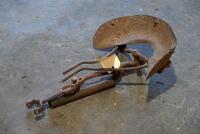 SADDLE: A Mesinger No. 3 saddle complete with hardware, to suit late 1920s Harley-Davidson [Location: Sydney] - 4