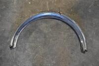 MUDGUARDS: A pair 'Panama Hat' chrome-plated mudguards [Location: Sydney]