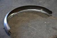 MUDGUARDS: A pair 'Panama Hat' chrome-plated mudguards [Location: Sydney] - 8
