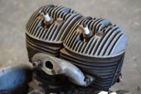 EXCELSIOR: A Talisman TT1/50 twin-cylinder engine complete with gearbox, primaries, magneto and exhaust flange [Location: Sydney] - 9