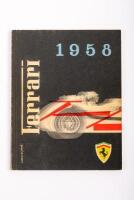 FERRARI 1958: A superb original squarebound Ferrari 1958 year book outlining successes achieved in motorsport by Ferrari and information relating to production of vehicles, book stamped to inner 'The George Horne Motor Company Auckland'&nbsp;