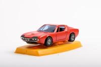 POLITOYS: A Politoys&nbsp;1:25 scale, S 6 Alfa Romeo Montreal model in original perspex presentation case - 2
