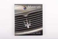 MASERATI: 'Maserati - The Grand Prix, Sports & GT Cars Model by Model, 1926-2003' by Maurizio Tabucchi, hardcover book, published 2003, 363 pages