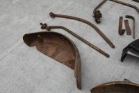 SIDECAR: A quantity of miscellaneous parts including wheels, guards, springs, brackets etc [Location: Sydney] - 2