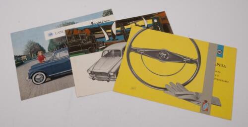 LANCIA APPIA: A group of three sales brochures related to the Lancia Appia model
