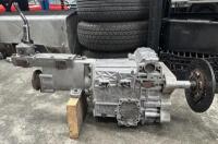 ZF 5 SPEED GEARBOX: A Rare Alloy case, Longitudinal&nbsp;ZF 5 Aston Martin Speed Gearbox (Model SS-24-2) used between circa 1969-1987, removed 2012 Approximately, from a De Tomaso for conversion to automatic transmission, in working Order at the time of remova
