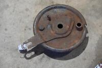 BSA: Front and rear brake assemblies, believed to be BSA M20 [Location: Sydney] - 2