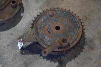 BSA: Front and rear brake assemblies, believed to be BSA M20 [Location: Sydney] - 3
