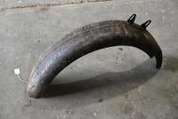 BSA: A BSA M20 rear mudguard [Location: Sydney]