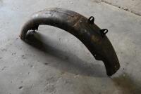 BSA: A BSA M20 rear mudguard [Location: Sydney] - 2