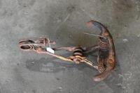 SEAT: Early seat frame in need of repair, 300mm long [Location: Sydney]