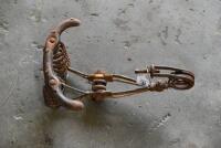 SEAT: Early seat frame in need of repair, 300mm long [Location: Sydney] - 2