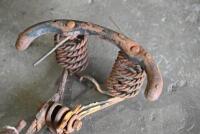 SEAT: Early seat frame in need of repair, 300mm long [Location: Sydney] - 3