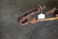 SEAT: Early seat frame in need of repair, 300mm long [Location: Sydney] - 4