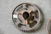 ROYAL ENFIELD: Two rear sprockets, believed to suit Royal Enfield or Norton [Location: Sydney] - 2