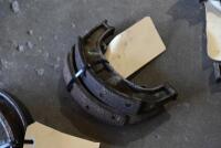 BRAKE SHOES: A group of 11 brake shoes, unknown make and model [Location: Sydney] - 3
