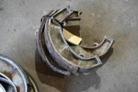 BRAKE SHOES: A group of 11 brake shoes, unknown make and model [Location: Sydney] - 5