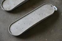 DOUGLAS: A pair or reproduction foot boards, believed to suit Douglas [Location: Sydney] - 2