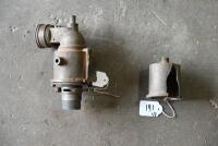 LONGUEMARE: A damaged Longuemare carburettor, circa 1910-1915, 32mm thread. [Location: Sydney]