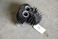 AJS: 1928 AJS 500cc cylinder head, welded on exhaust thread [Location: Sydney]