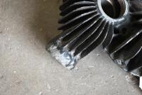 AJS: 1928 AJS 500cc cylinder head, welded on exhaust thread [Location: Sydney] - 3