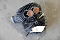 AJS: 1928 AJS 500cc cylinder head with 2 valves [Location: Sydney]