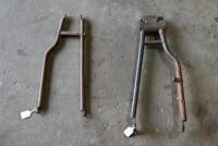 FRAME: A veteran motorcycle frame, undetermined make or model [Location: Sydney]