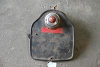 TAIL LIGHT: Tail light and number plate bracket of unknown make or model [Location: Sydney]