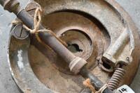 ROYAL ENFIELD: A rear hub assembly for a Royal Enfield, 8 inch, cush drive, suitable for Royal Enfield, Brough, Panther [Location: Sydney] - 6