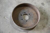 ROYAL ENFIELD: A rear hub assembly for a Royal Enfield, 8 inch, cush drive, suitable for Royal Enfield, Brough, Panther [Location: Sydney] - 11