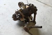 DOUGLAS: A 2 3/4 HP Douglas motor, believed 1924, complete with carburettor, manifold and exhaust [Location: Sydney] - 3