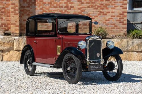 1933 Austin Seven Deluxe Saloon NO RESERVE [Location: Sydney]