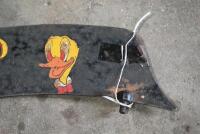NUMBER PLATE MOUNT: Painted in 'Donald Doug' livery, to suit veteran or vintage Douglas motorcycle [Location: Sydney] - 4