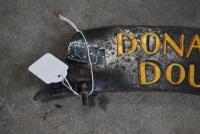 NUMBER PLATE MOUNT: Painted in 'Donald Doug' livery, to suit veteran or vintage Douglas motorcycle [Location: Sydney] - 6