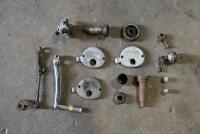 NORTON: A collection of&nbsp;'Dolls Head' gearbox parts, including covers, pedal etc [Location: Sydney]