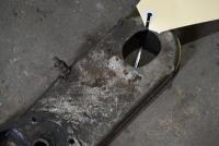 AJS: A timing cover to suit a 1920s 500cc motorcycle [Location: Sydney] - 3