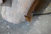 MUDGUARD.: A front mudguard, believed A.J.S., for a template or pattern [Location: Sydney] - 3
