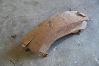 MUDGUARD.: A front mudguard, believed A.J.S., for a template or pattern [Location: Sydney] - 4