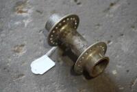 DOUGLAS: A Douglas hub, circa 1920's, stamped Douglas, original nickel plate [Location: Sydney] - 2