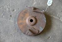 WEBB: A Webb front brake plate, possibly Norton, 7 inch [Location: Sydney]
