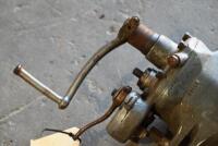 NORTON: A dolls head 4 -speed Norton gearbox, circa early 1930s, complete with kick-starter, gear change [Location: Sydney] - 2