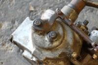 NORTON: A dolls head 4 -speed Norton gearbox, circa early 1930s, complete with kick-starter, gear change [Location: Sydney] - 8