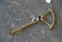 DOUGLAS: A Douglas kickstarter, original reconditioned and nickel&nbsp;plated, possibly CW [Location: Sydney]