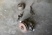 DOUGLAS:A Douglas gearbox, unknown model, believed to be 4hp, complete 3 speed with pulley, gearbox turns [Location: Sydney] - 2