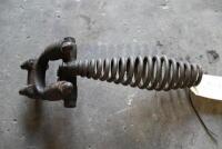 WEBB: Fork triple clamp and spring, possibly Webb [Location: Sydney]